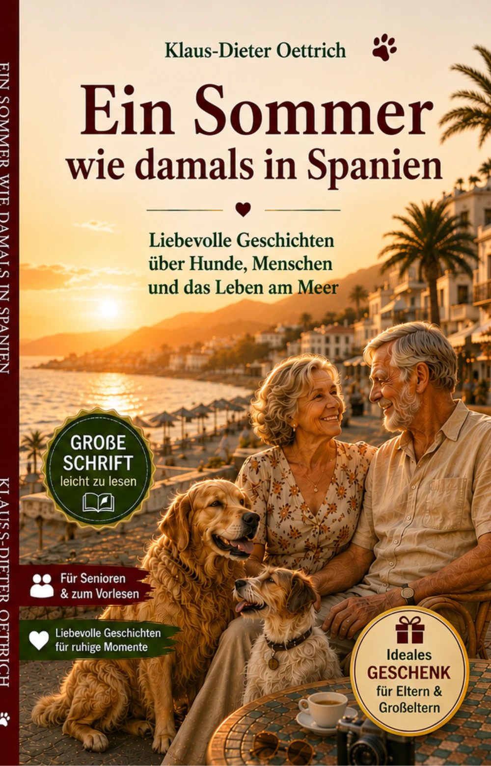 Buchcover: Ein Sommer wie damals in Spanien von Klaus-Dieter Oettrich